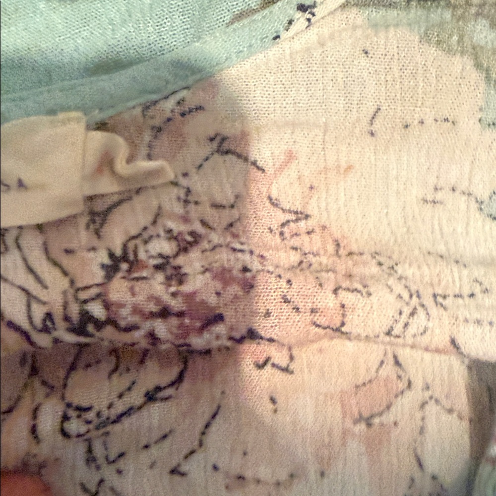 Floral Kimono Cardigan M - Picture 2 of 4